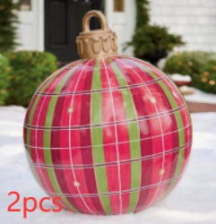 Christmas Ornament Ball Outdoor Pvc 60CM