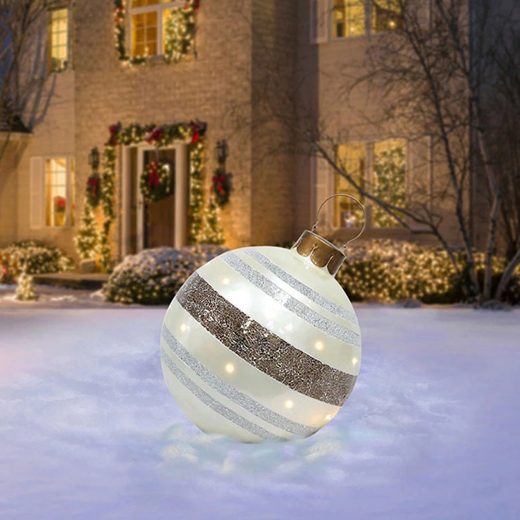 Christmas Ornament Ball Outdoor Pvc 60CM