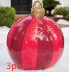 Christmas Ornament Ball Outdoor Pvc 60CM