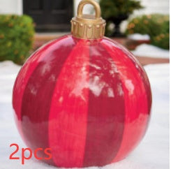 Christmas Ornament Ball Outdoor Pvc 60CM