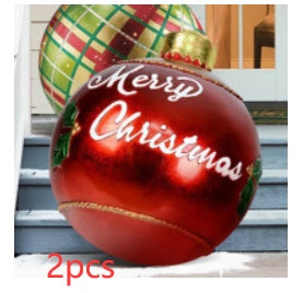 Christmas Ornament Ball Outdoor Pvc 60CM