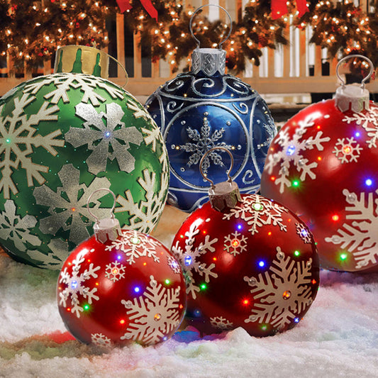 Christmas Ornament Ball Outdoor Pvc 60CM