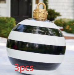 Christmas Ornament Ball Outdoor Pvc 60CM